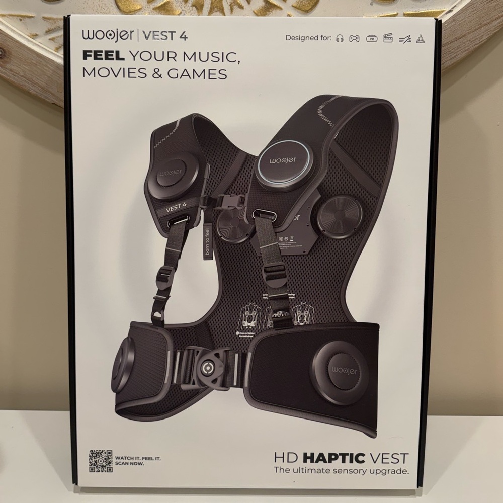 Woojer Haptic Vest 4 – Brand New | Factory Sealed